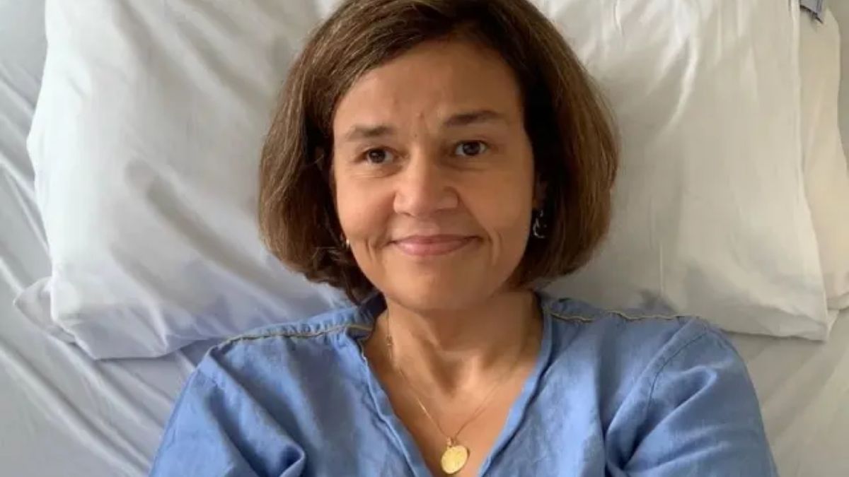 Claudia Rodrigues apresenta melhora após medicação