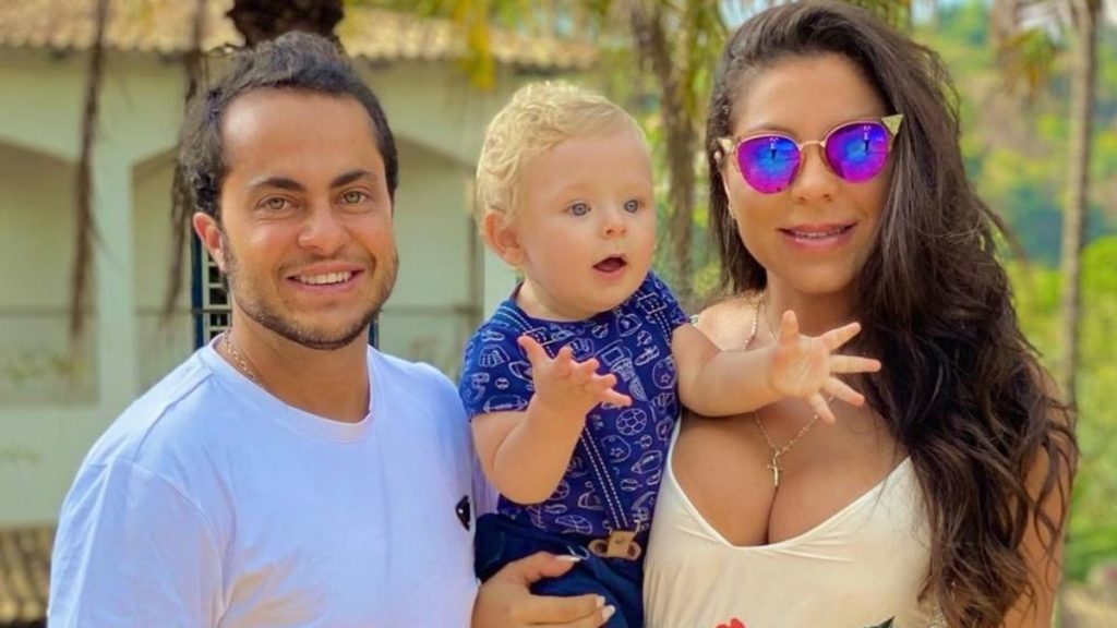 Thammy Miranda, Andressa Ferreira e o filho, Bento