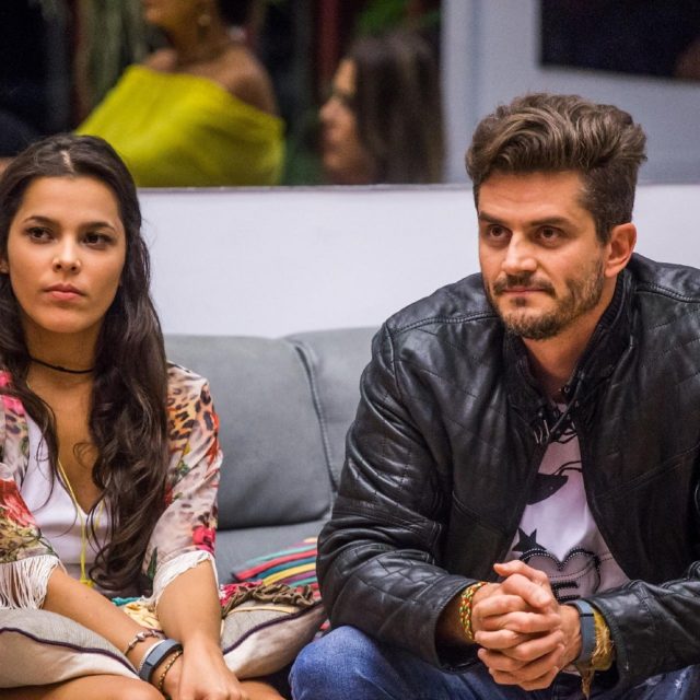 Emilly Araújo e Marcos Harter formaram casal no BBB 17 Foto: Reprodução/Rede Globo)