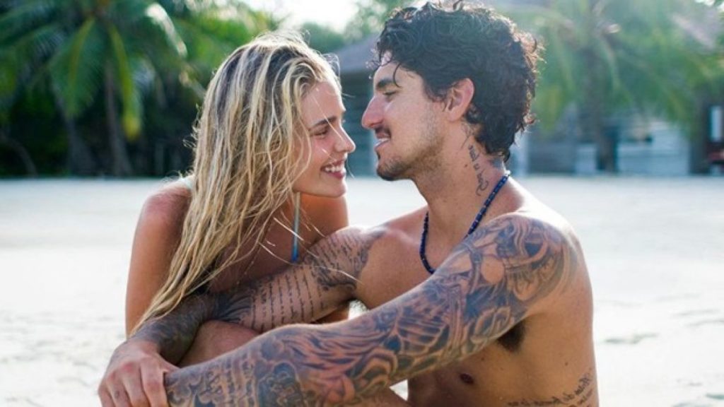 Yasmin Brunet e Gabriel Medina