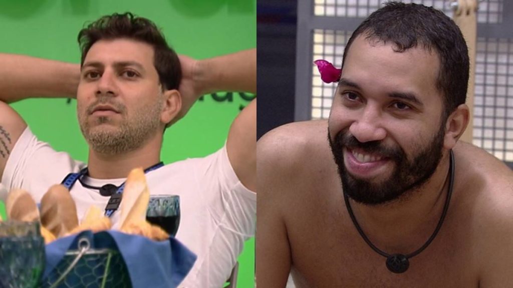 Caio e Gilberto, do BBB21