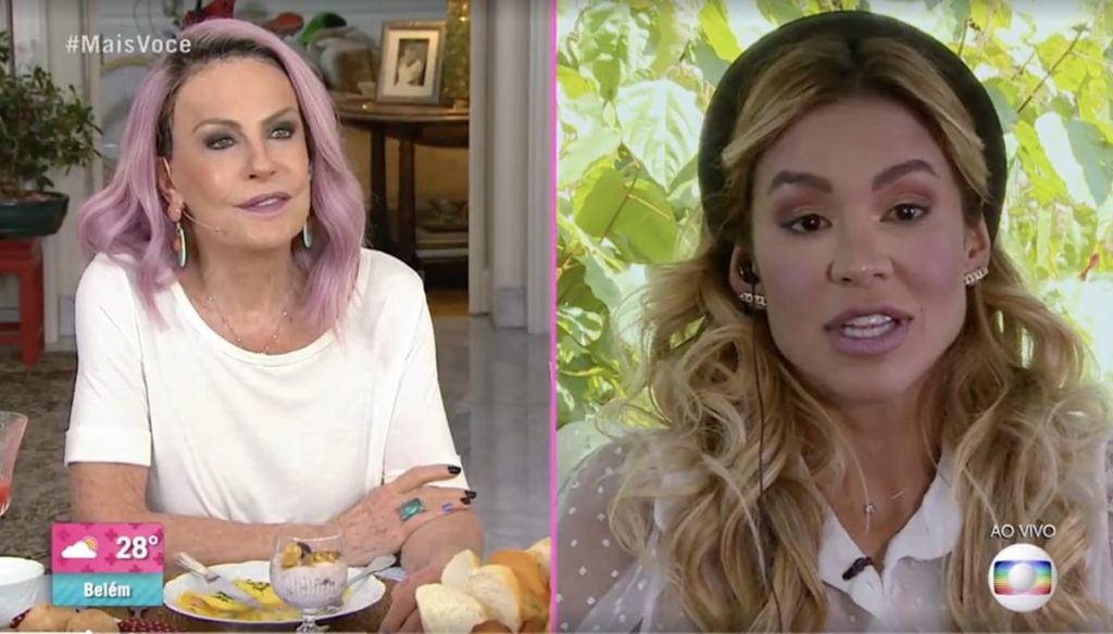 Ana Maria Braga entrevista Kerline, primeira eliminada do BBB21