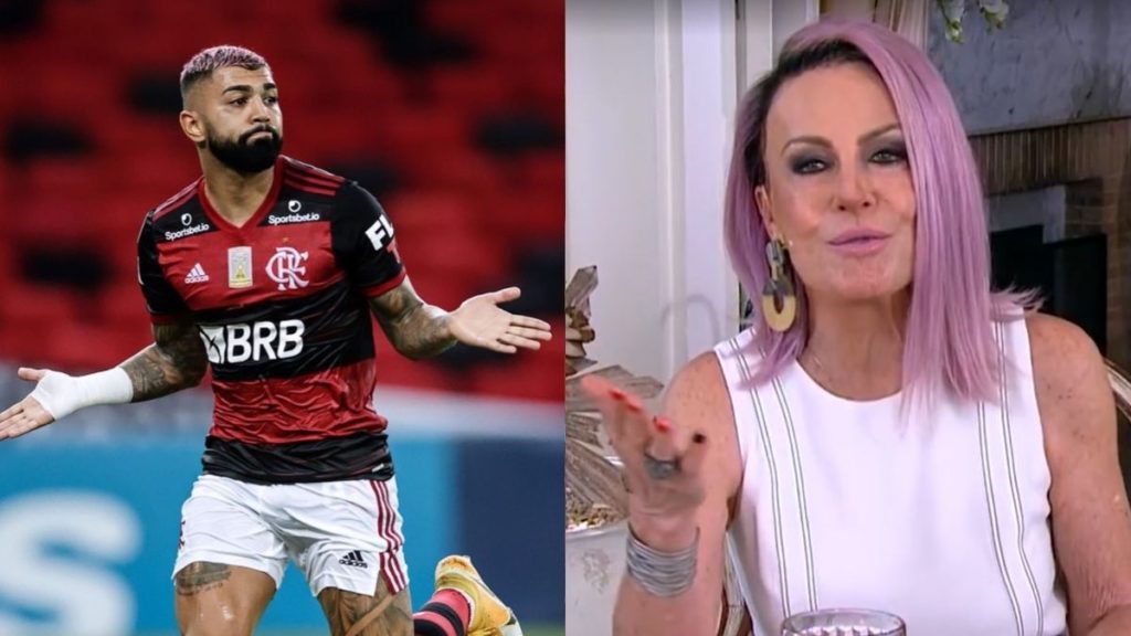 Gabigol e Ana Maria Braga