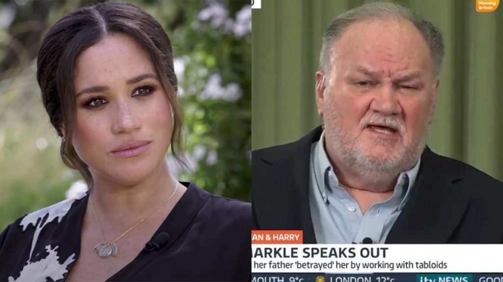 Meghan e o pai, Thomas Markle