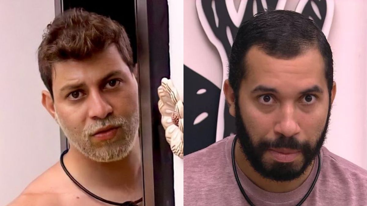 Caio flagra Gilberto se masturbando no BBB21 e fica surpreso