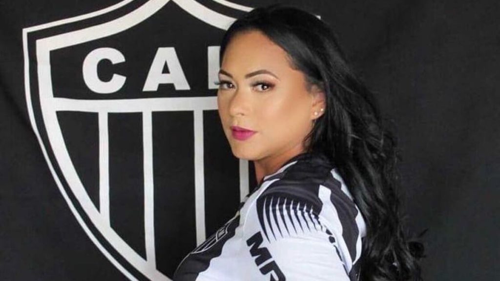 Keilla Lopes, musa do Atlético Mineiro