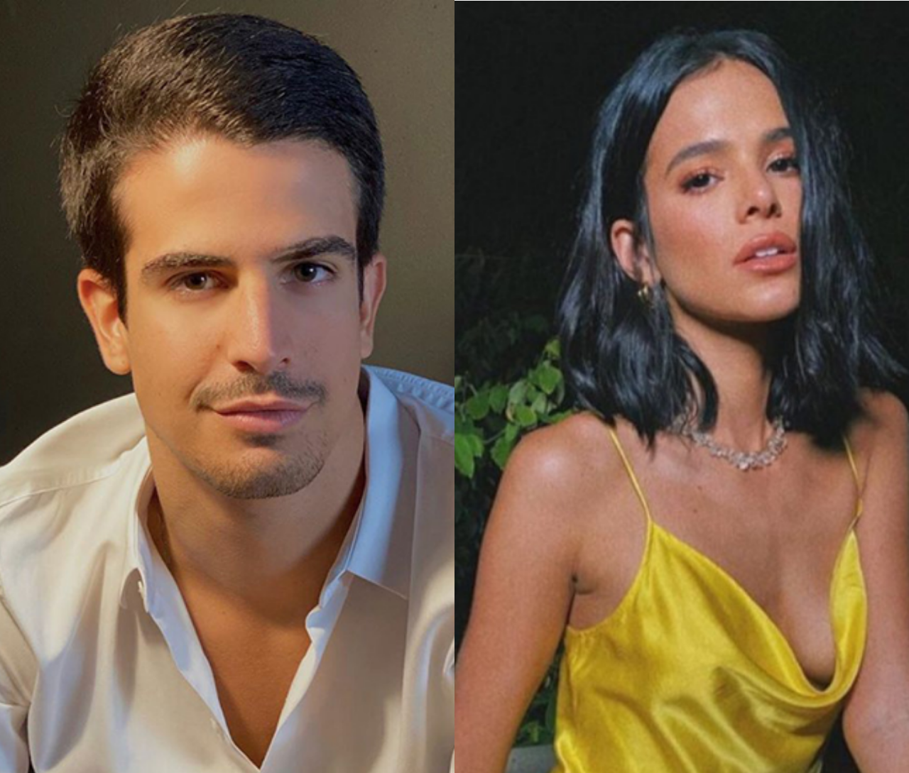 Sem Bruna Marquezine, Enzo Celulari confunde fãs posando ao lado de morena