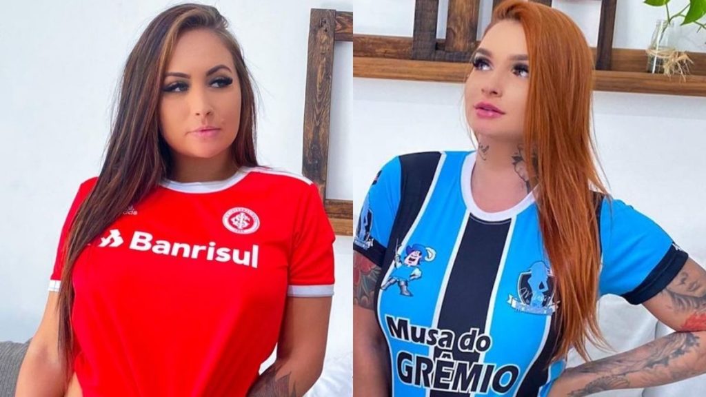 Musas do Internacional e do Grêmio