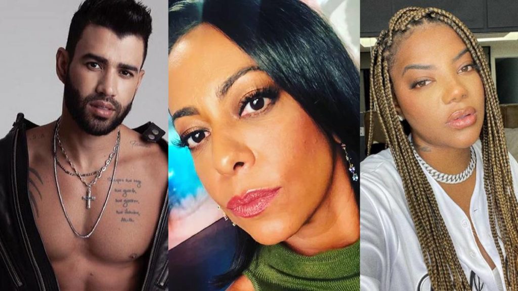 Gusttavo Lima, Samantha Schmütz e Ludmilla