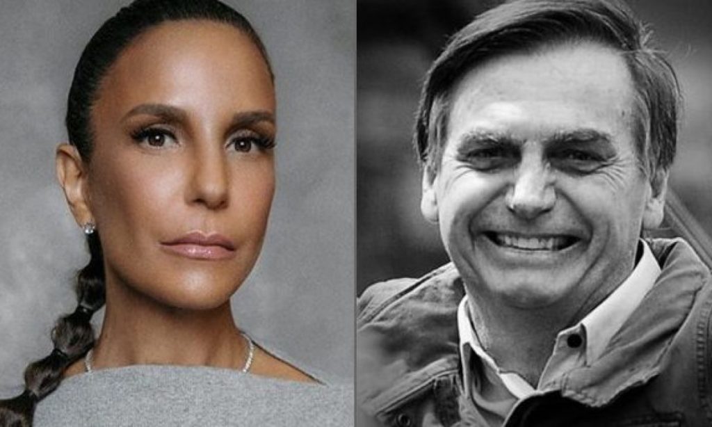 Ivete Sangalo e Jair Bolsonaro