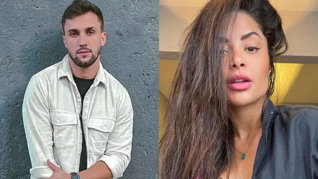 Arthur Picoli e Aline Riscado