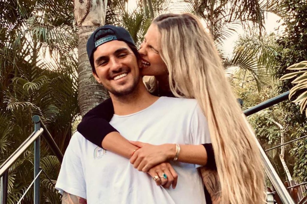 Yasmin Brunet e Gabriel medina