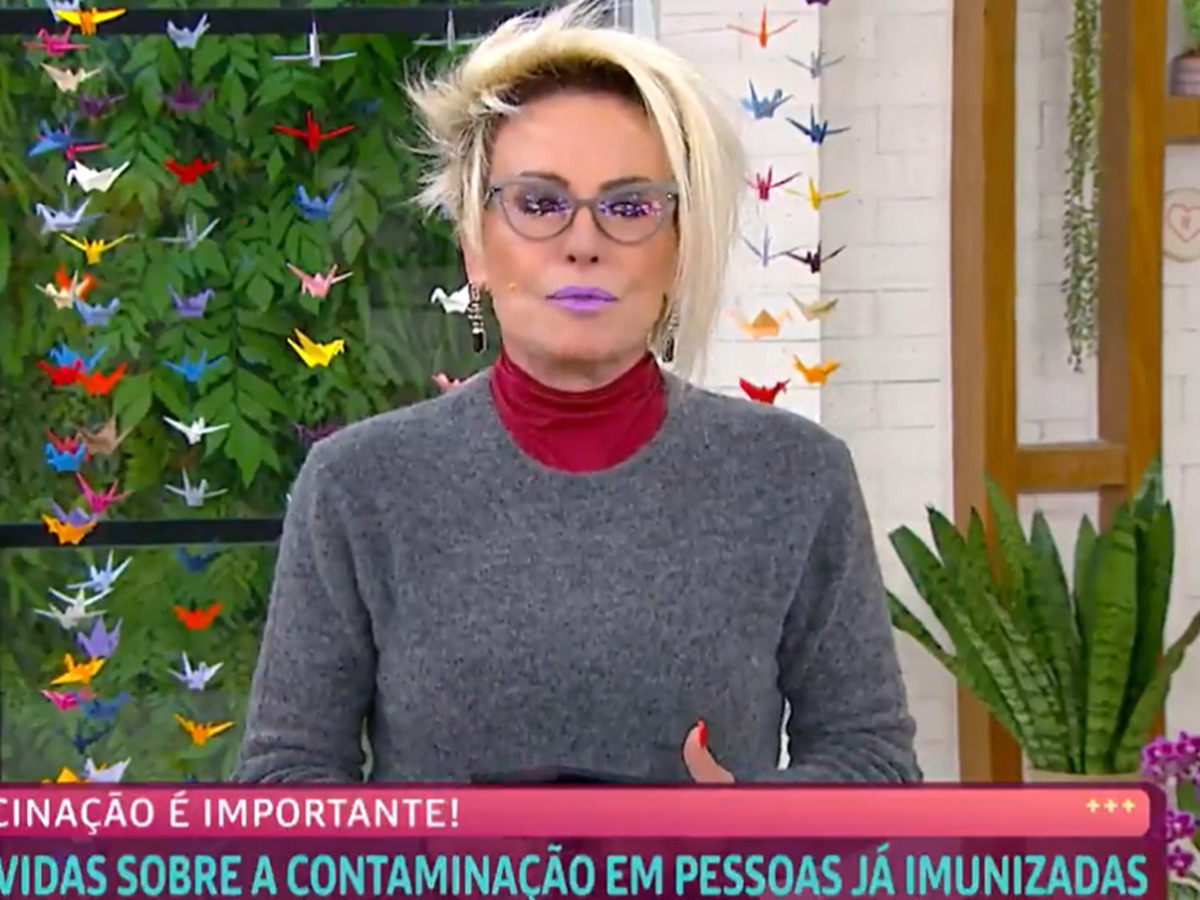 Ana Maria Braga usa termo racista ao vivo: “Inveja branca”