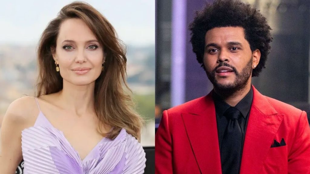 Angelina Jolie e The Weeknd