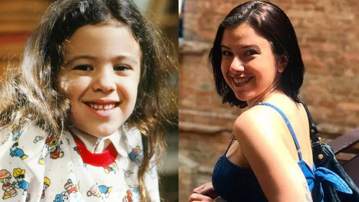 Confira fotos raras de Carolina Pavanelli, ex-atriz mirim de ‘Sonho Meu’, apenas de biquíni