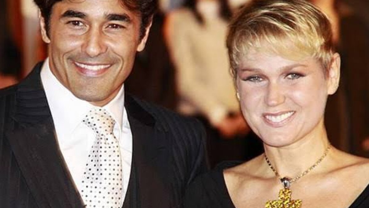 Xuxa relembra foto com Luciano Szafir e pede corrente de oração para o ex