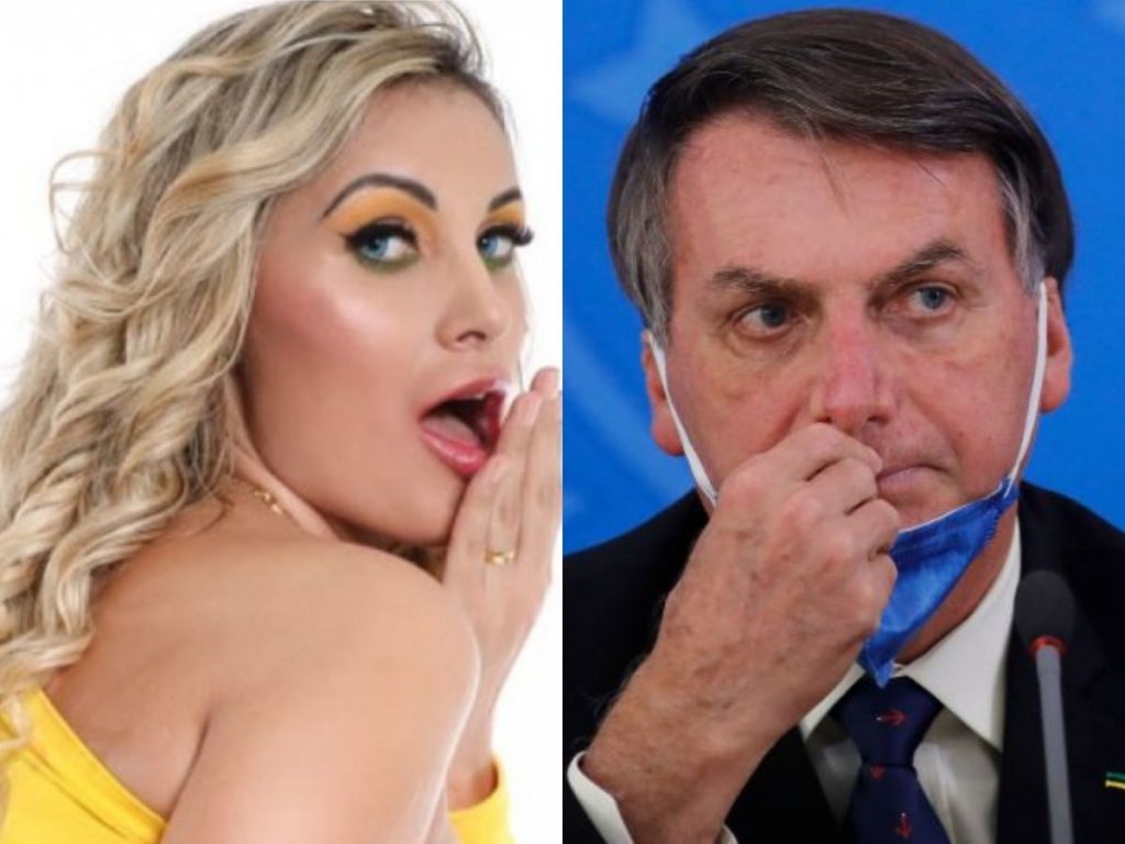 Andressa Urach e Bolsonaro