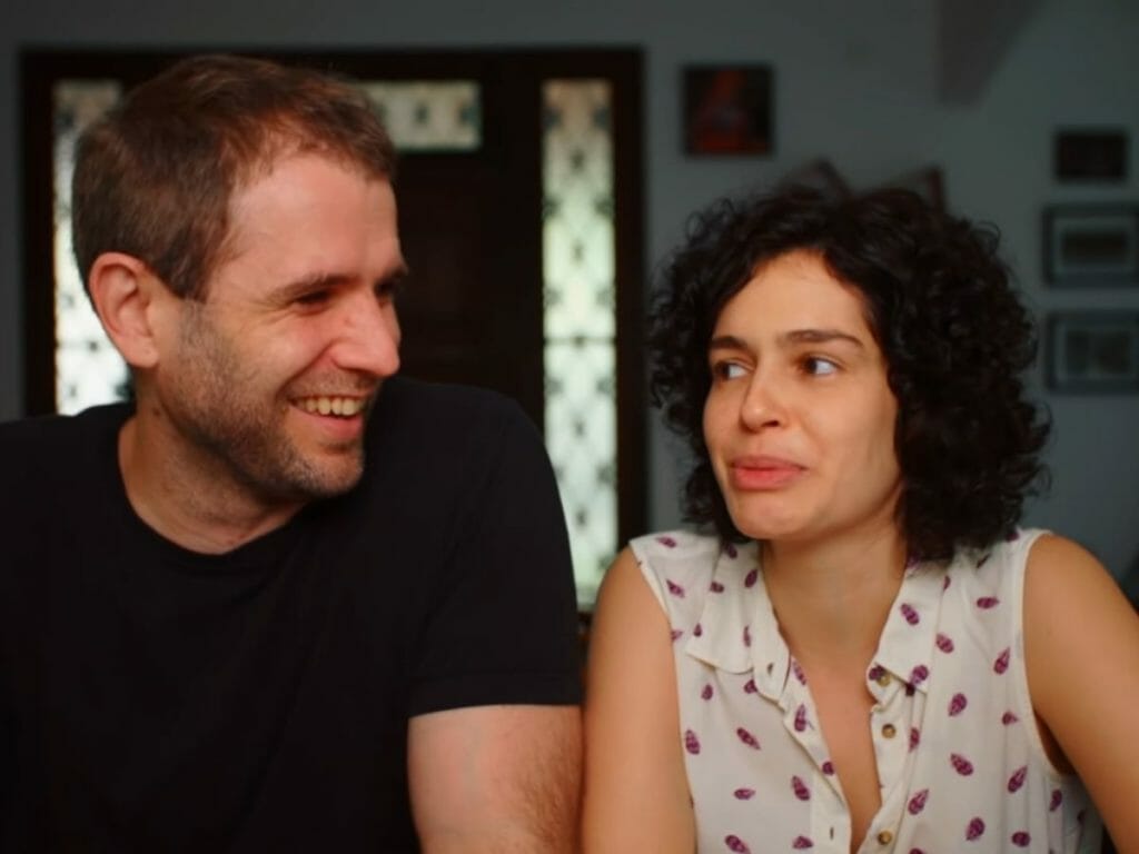 Emanuel Aragão e Maria Flor