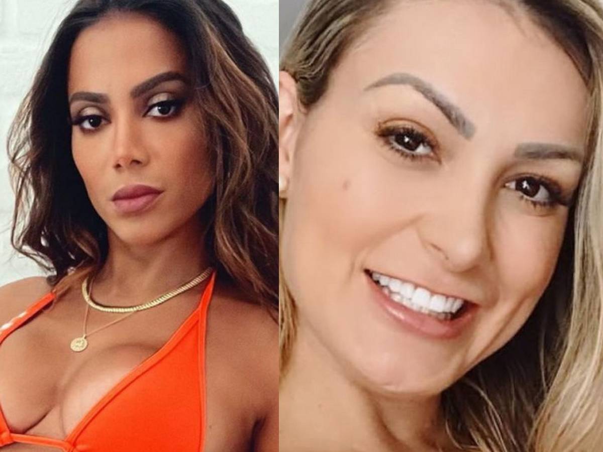 Anitta fala sobre suposto processo contra Andressa Urach na Justiça