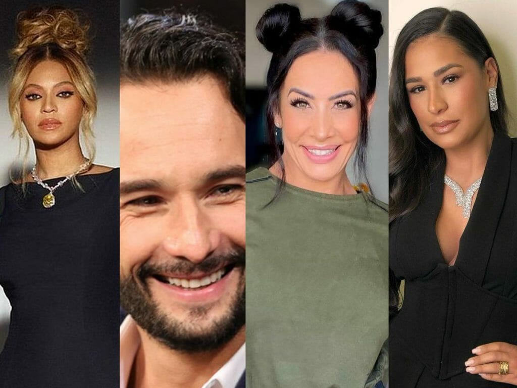 Beyoncé, Rodrigo Santoro, Scheila Carvalho e Simone