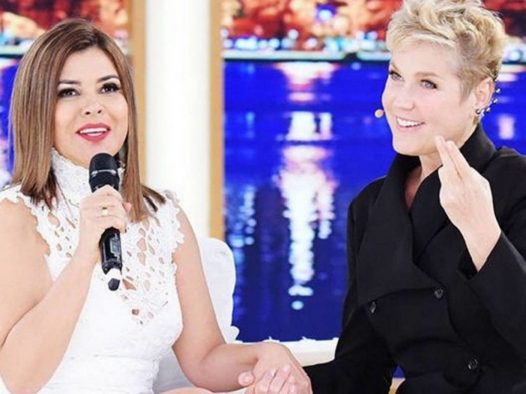 Mara Maravilha e Xuxa Meneghel