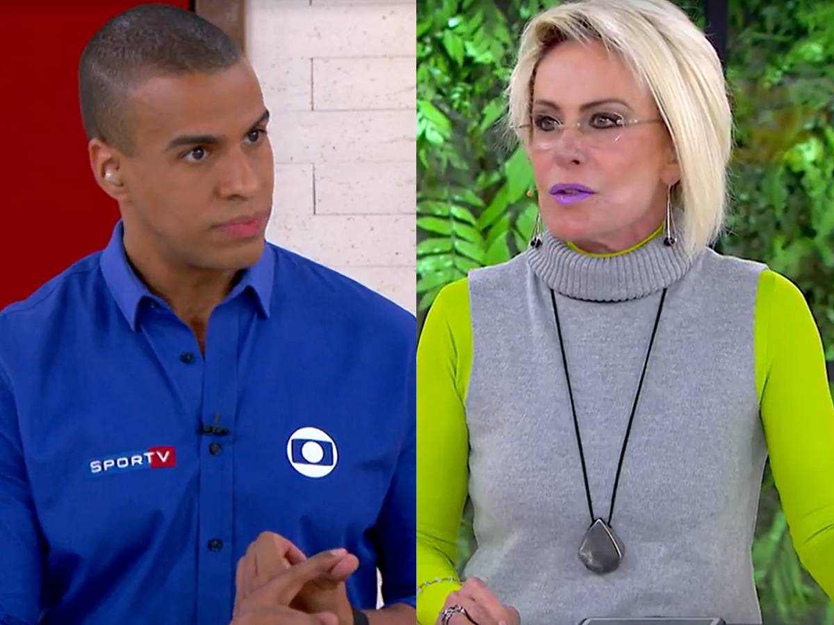 Ana Maria Braga é criticada após fala sobre ‘bronzeado’ de repórter negro na Globo