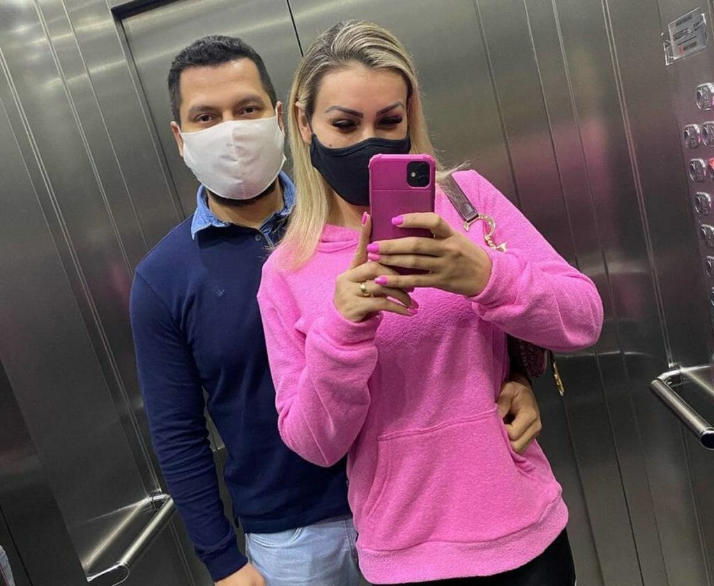 Andressa Urach e Thiago Lopes