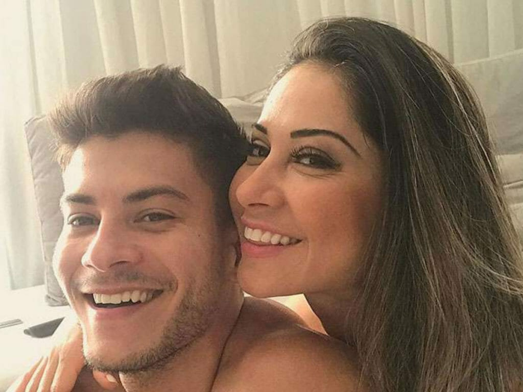 Arthur Aguiar e Mayra Cardi