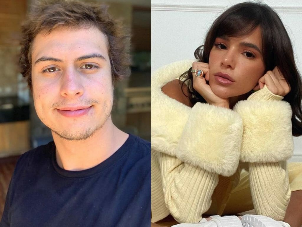 Francisco Vitti e Bruna Marquezine