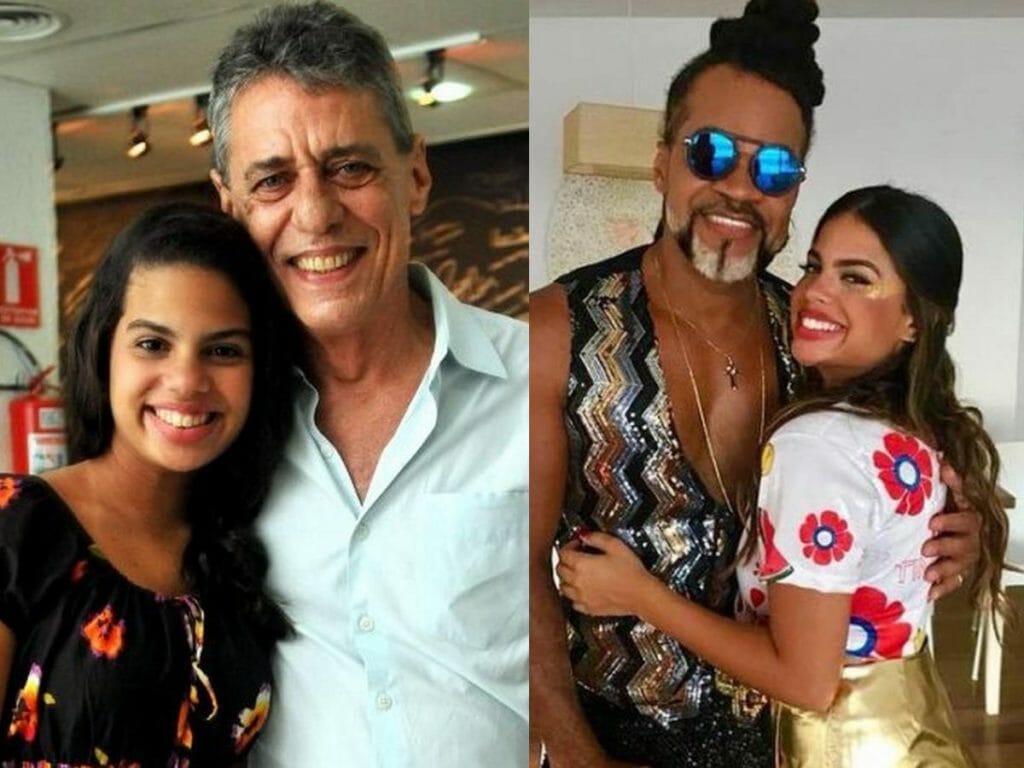 Clara Buarque e Chico Buarque; Carlinhos Brown