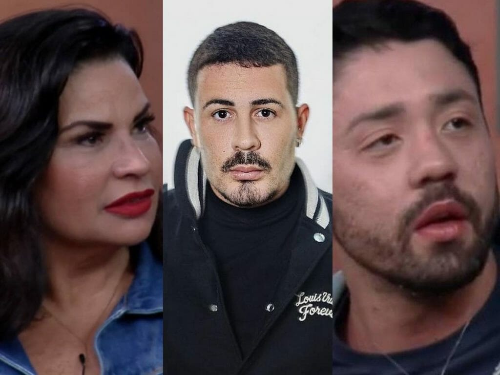 Solange Gomes, Carlinhos Maia e Rico Melquiades