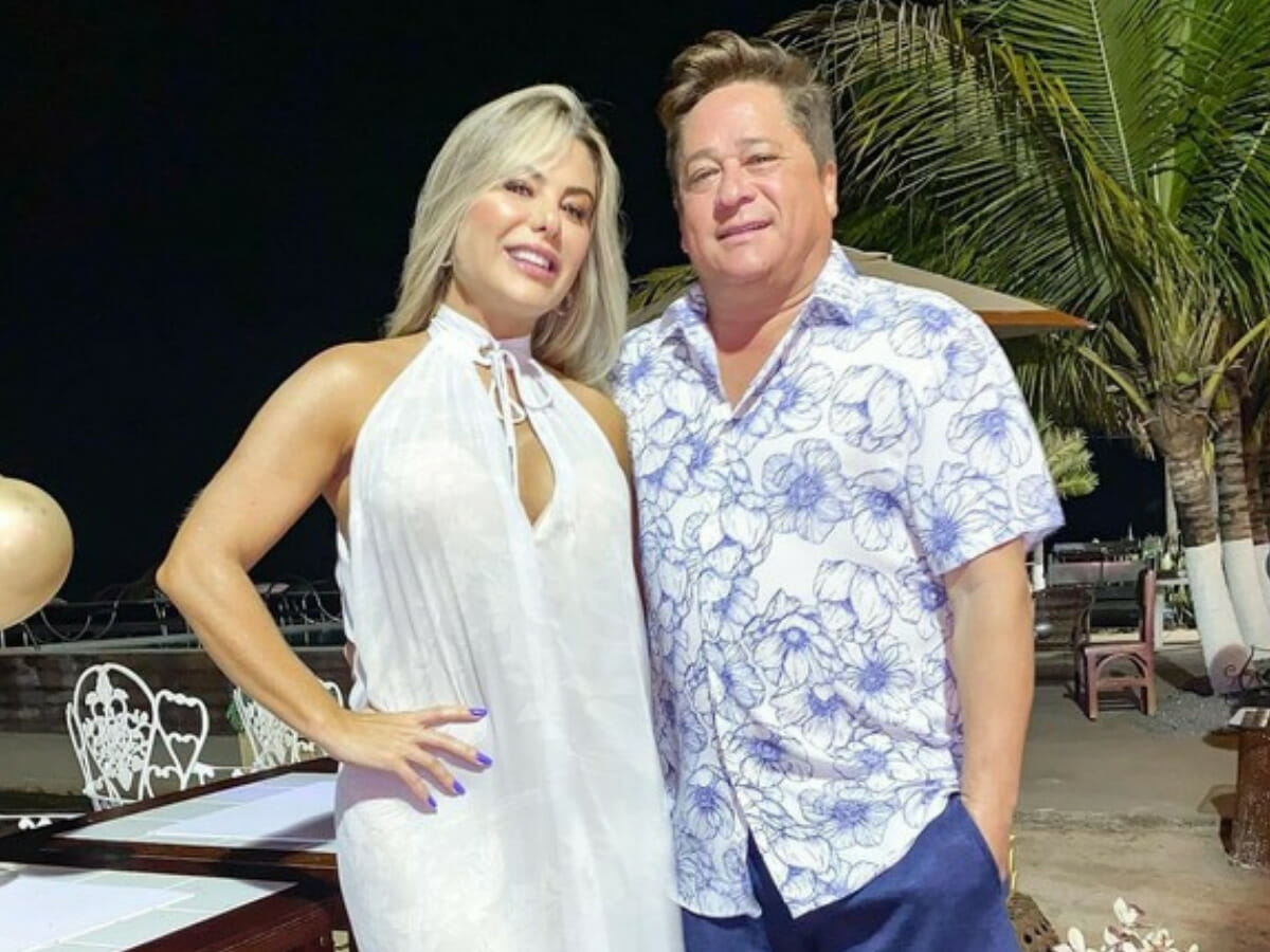 Poliana Rocha e Leonardo