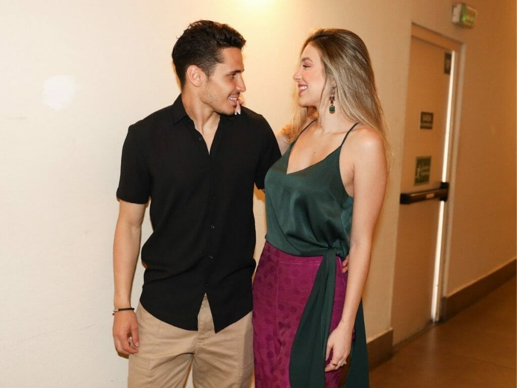 Bruna Santana e Raphael Veiga