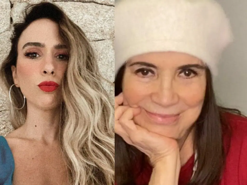 Tatá Werneck e Regina Duarte