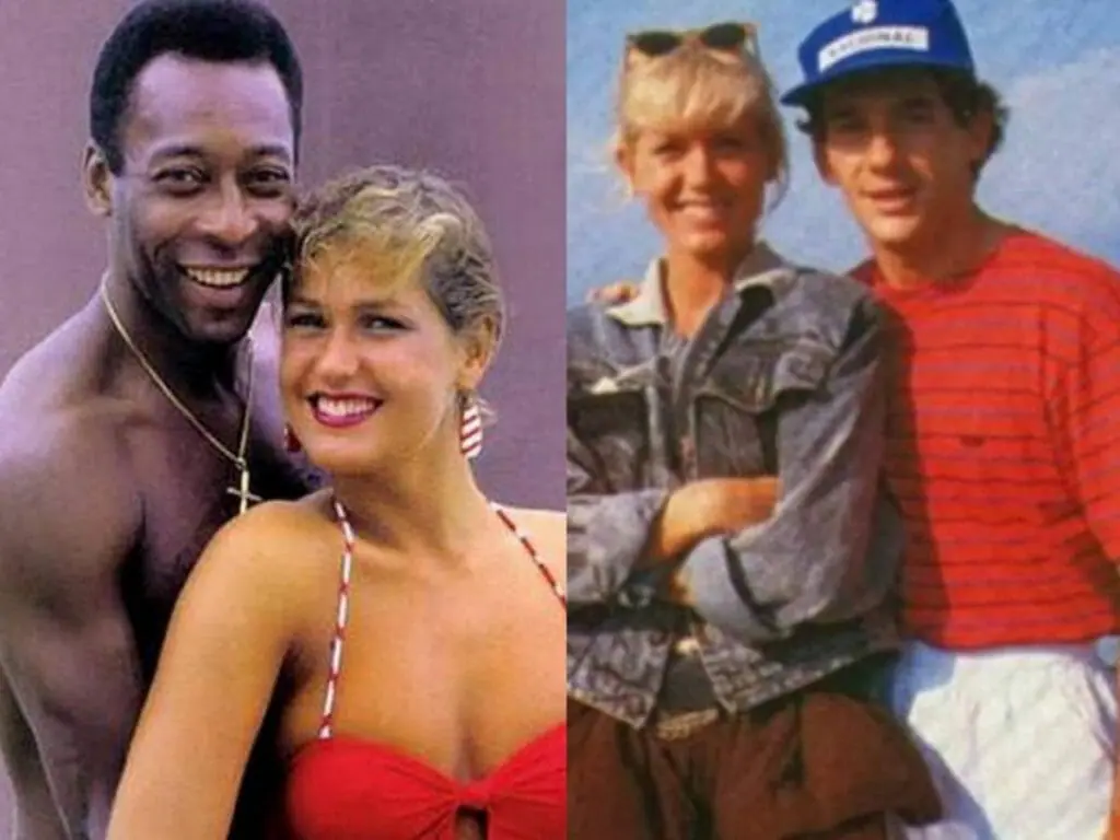 Pelé, Xuxa e Ayrton Senna