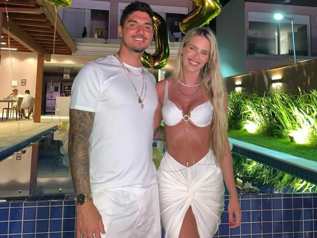 Yasmin Brunet e Gabriel Medina