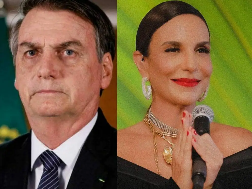 Jair Bolsonaro e Ivete Sangalo