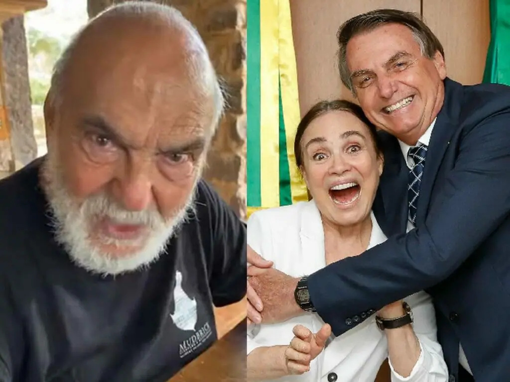 Lima Duarte, Regina Duarte e Bolsonaro