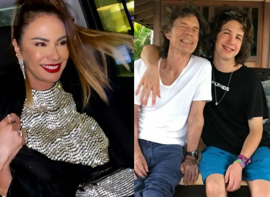 luciana gimenez mick jagger e lucas jaggr