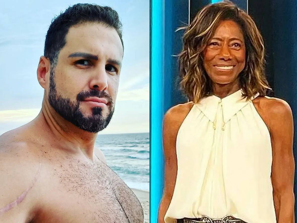 Bernardo Langlott e Glória Maria