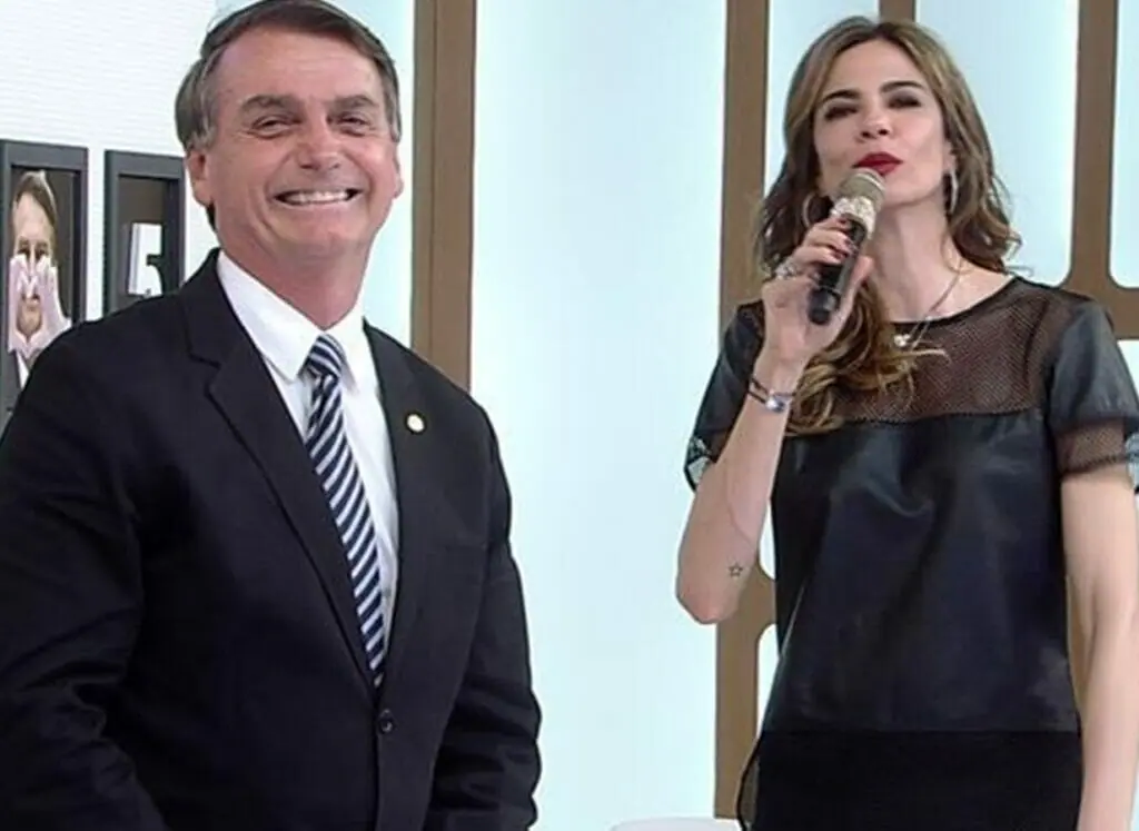 Luciana Gimenez e Bolsonaro