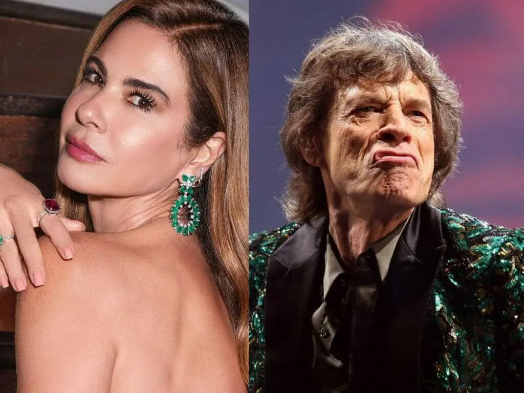 Luciana Gimenez e Mick Jagger