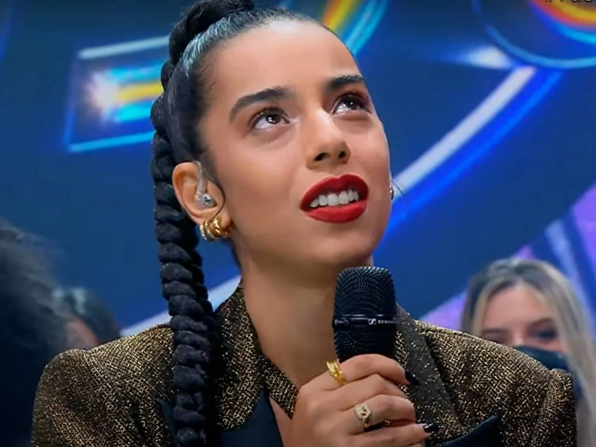 No Faustão, Marina Sena revela que vendia calcinhas: “Eu era péssima”