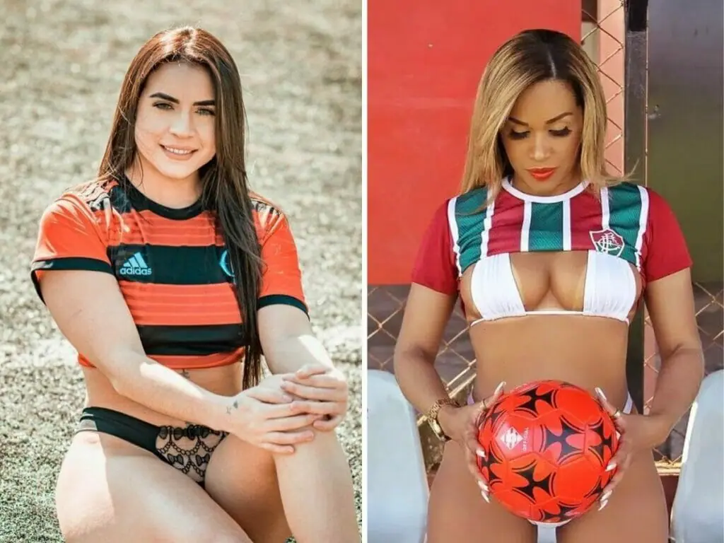 Musas do Flamengo e Fluminense