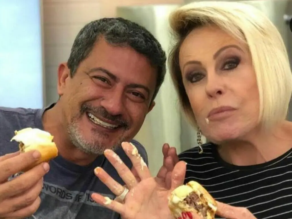 Tom Veiga e Ana Maria Braga