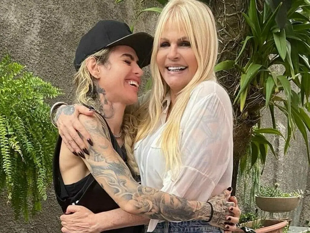 Cacá Werneck e Monique Evans