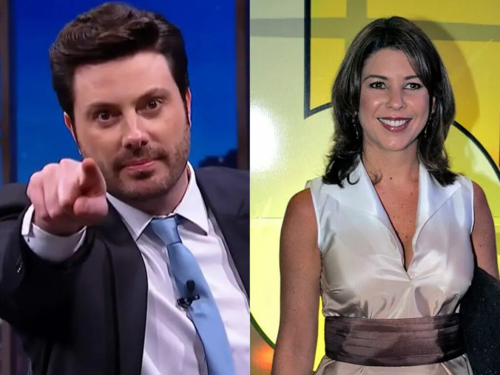 Danilo Gentili e Daniela Beyruti