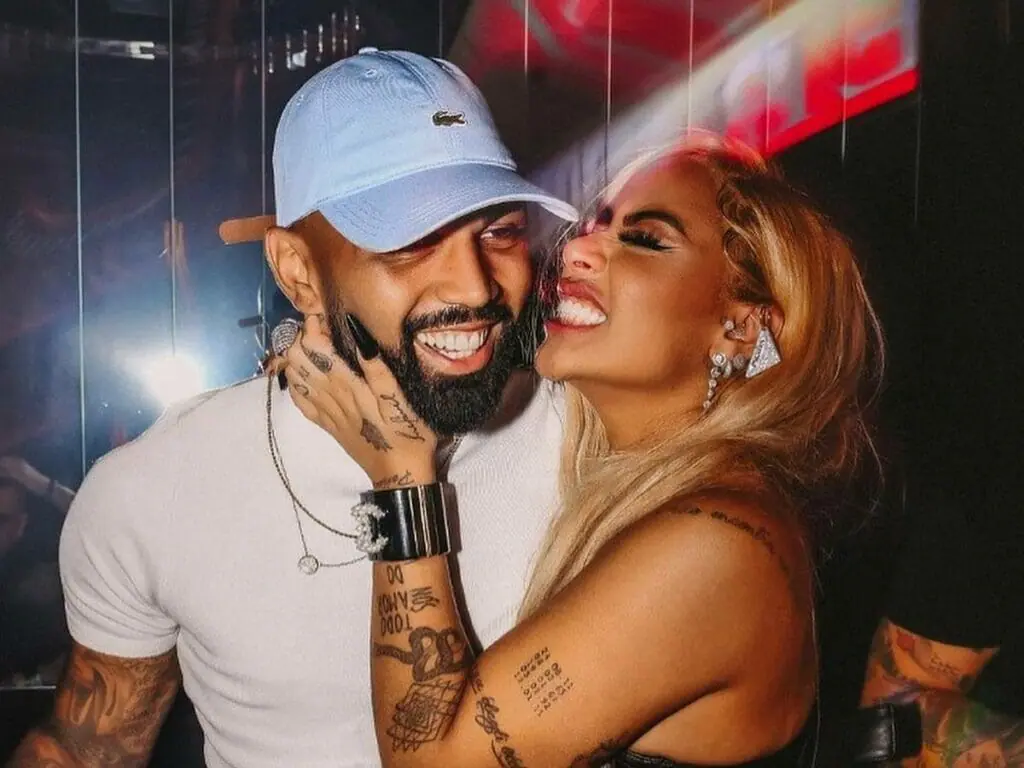 Gabigol e Rafaella Santos