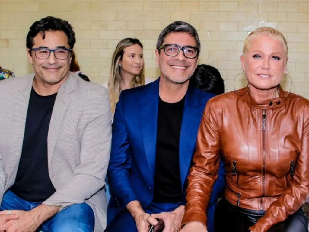 Luciano Szafir, Junno Andrade e Xuxa