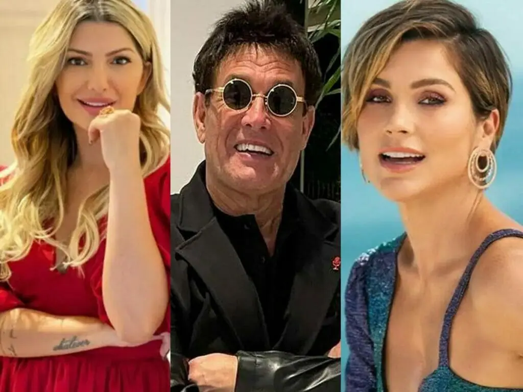 Antonia Fontenelle, Sérgio Mallandro e Flávia Alessandra